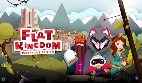 Flat Kingdom Paper's Cut Edition (PC) - Steam Key - GLOBAL - 0