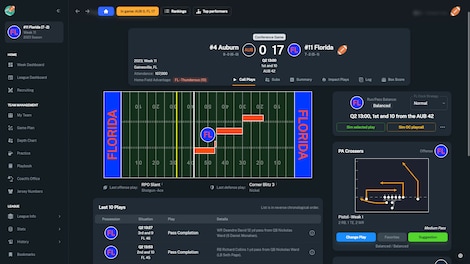 Football Coach: College Dynasty (PC) - Steam Gift - EUROPE - 24