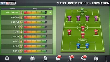 Football Director 2019 Steam Key GLOBAL - 4