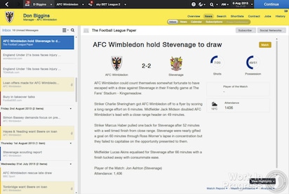 Football Manager 2014 (PC) - Steam Key - BRAZIL - 4