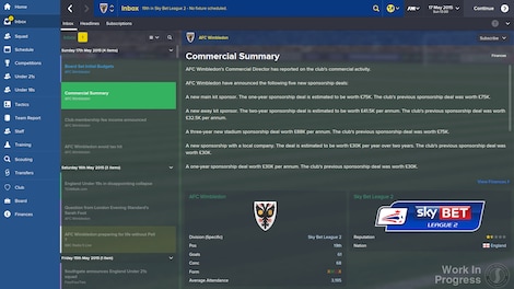 Football Manager 2015 Steam Key ROW - 9