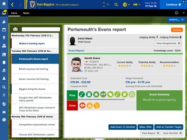 Football Manager Touch 2016 Steam Key GLOBAL - 10
