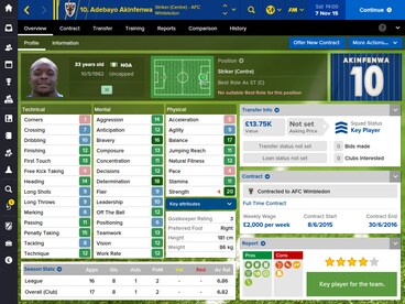 Football Manager Touch 2016 Steam Key GLOBAL - 7