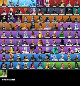 Fortnite 100 Skins (Xbox, Nintendo Switch, PC & Mobile) - Fortnite Account - GLOBAL - 7