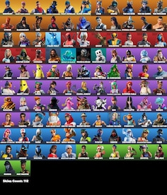Fortnite 112 Skins (Xbox, Switch, PC, Mobile) - Fortnite Account - GLOBAL - 7
