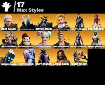 Fortnite 117 Skins (PSN, Xbox, Nintendo Switch, PC, Mobile) - Fortnite Account - GLOBAL - 7