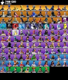 Fortnite 118 Skins (PSN, Xbox, Nintendo Switch, PC, Mobile) -  Fortnite Account - GLOBAL - 3