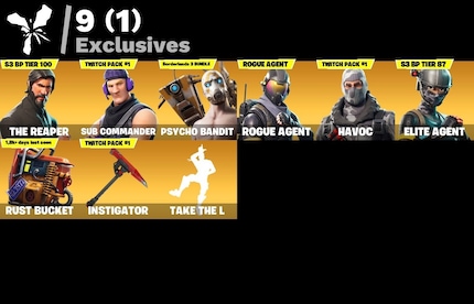 Fortnite 12 Skins (PSN, Xbox, Nintendo Switch, PC, Mobile) - Fortnite Account - GLOBAL - 6