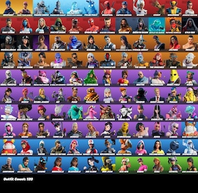 Fortnite 120 Skins (PSN, Xbox, Nintendo Switch, PC, Mobile) - Fortnite Account - GLOBAL - 6