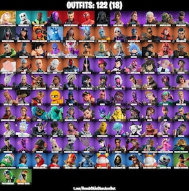 Fortnite 122 Skins (PSN, Xbox, Nintendo Switch, PC, Mobile) - Fortnite Account - GLOBAL - 3