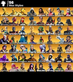 Fortnite 127 Skins (PSN, Xbox, Nintendo Switch, PC, Mobile) - Fortnite Account - GLOBAL - 6