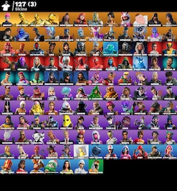 Fortnite 127 Skins (PSN, Xbox, Nintendo Switch, PC, Mobile) - Fortnite Account - GLOBAL - 3