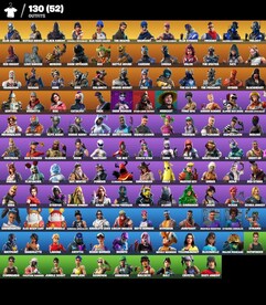 Fortnite 130 Skins (Xbox, Nintendo Switch, PC & Mobile) - Fortnite Account - GLOBAL - 4