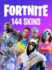 Fortnite 144 Skins (Xbox, Switch, PC, Mobile) - Fortnite Account - GLOBAL - 1