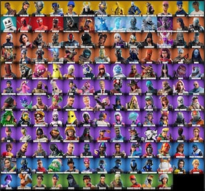 Fortnite 154 Skins + Travis Scott , The Reaper , Elite Agent - Fortnite Account - GLOBAL - 3