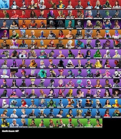 Fortnite 167 Skins (Xbox, Nintendo Switch, PC & Mobile) - Fortnite Account - GLOBAL - 7