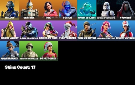 Fortnite 17 Skins (Xbox, Switch, PC, Mobile) - Fortnite Account - GLOBAL - 3