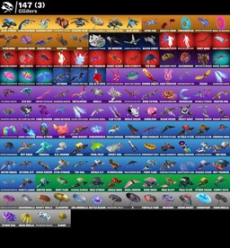 Fortnite 185 Skins (PSN, Xbox, Nintendo Switch, PC, Mobile) - Fortnite Account - GLOBAL - 5