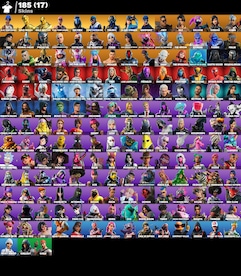 Fortnite 185 Skins (PSN, Xbox, Nintendo Switch, PC, Mobile) - Fortnite Account - GLOBAL - 3