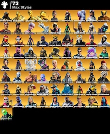 Fortnite 186 Skins (PSN, Xbox, Nintendo Switch, PC, Mobile) - Fortnite Account - GLOBAL - 8
