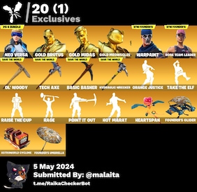 Fortnite 186 Skins (PSN, Xbox, Nintendo Switch, PC, Mobile) - Fortnite Account - GLOBAL - 7