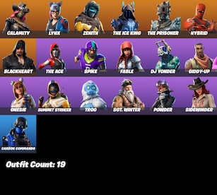 Fortnite 19 Skins (PSN, Xbox, Nintendo Switch, PC, Mobile) - Fortnite Account - GLOBAL - 3