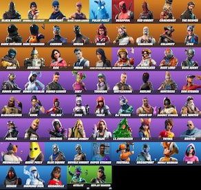 Fortnite 200 Skins (Xbox, Switch, PC, Mobile) - Fortnite Account - GLOBAL - 5