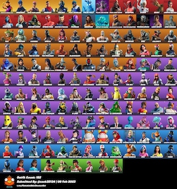 ¡Comprar Fortnite Account (All Platform) 206 Skins - GLOBAL - Barato ...