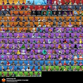 Fortnite 216 Skins (PC) - Fortnite Account - GLOBAL - 7