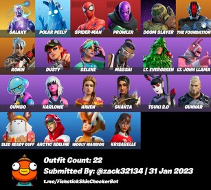 Fortnite 22 Skins (PC, PSN) - Fortnite Account - GLOBAL - 8