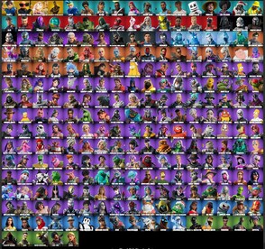 Fortnite 260 Skins + Chun-Li , Contract Giller , Spider-Man Gilded Reality - Fortnite Account - GLOBAL - 4