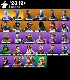Fortnite 28 Skins (PSN, Xbox, Nintendo Switch, PC, Mobile) Galaxy - Fortnite Account - GLOBAL - 4