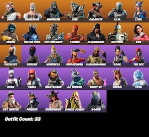 Fortnite 33 Skins Drift (PSN, Xbox, Nintendo Switch, PC, Mobile) - Fortnite Account - GLOBAL - 4