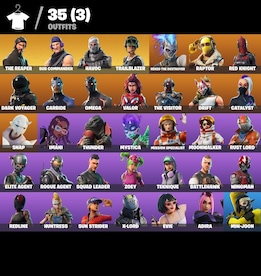 Fortnite 35 Skins (PSN, Switch, PC, Mobile) - Fortnite Account - GLOBAL - 6