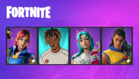 Fortnite 4 Skins (PSN, Xbox, Nintendo Switch, PC, Mobile) Katalina | Slayer Juice WRLD | Trailblazer Tai | Explorer Emilie - Fortnite Account - GLOBAL - 0
