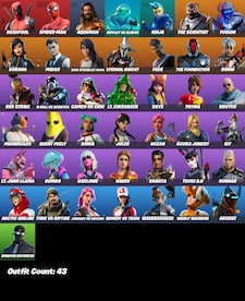 Fortnite 43 Skins Deadpool (Xbox, Switch, PC, Mobile) - Fortnite Account - GLOBAL - 4
