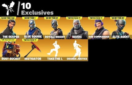 Fortnite Account (All Platform) 43 Skins - GLOBAL - 7