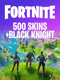 Fortnite 500 Skins Black Knight (Xbox, Nintendo Switch, PC & Mobile) - Fortnite Account - GLOBAL - 1