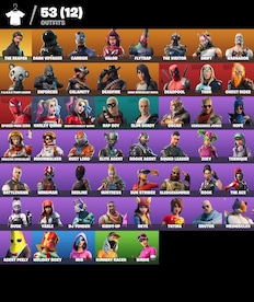 Buy Fortnite 53 Skins (PSN, Xbox, Nintendo Switch, PC, Mobile