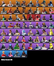 Fortnite 60 Skins (Xbox, PC, Mobile) - Fortnite Account - GLOBAL - 6