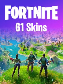 Fortnite 61 Skins | V-Bucks 1450 (Xbox, Nintendo Switch, PC & Mobile) - Fortnite Account - GLOBAL - 1