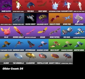Fortnite 61 Skins | V-Bucks 1450 (Xbox, Nintendo Switch, PC & Mobile) - Fortnite Account - GLOBAL - 7