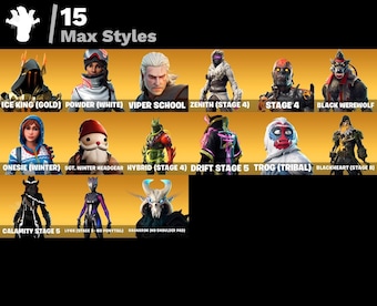 Fortnite 64 Skins (PSN, Xbox, Nintendo Switch, PC, Mobile) - Fortnite Account - GLOBAL - 8
