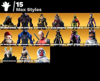 Fortnite 73 Skins (PSN, Xbox, Nintendo Switch, PC, Mobile) Black Knight - Fortnite Account - GLOBAL - 3