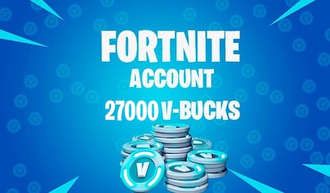 Fortnite Account 27000 V-Bucks - Fortnite Account - GLOBAL - 0