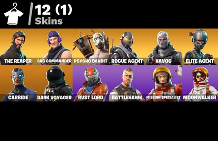 Fortnite Account (All Platform) 12 Skins - GLOBAL - 3