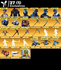 Fortnite Account (All Platform) 141 Skins - GLOBAL - 5