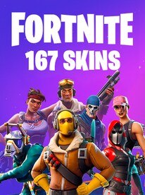 Fortnite Account (All Platform) 167 Skins - GLOBAL - 1