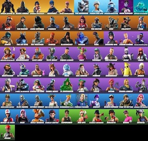Fortnite Account (All Platform) 200 Skins - GLOBAL - 10