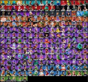 Fortnite Account (All Platform) 229 Skins + Spider-Gwen , Slurp Jonesy , Slurp Leviathan - GLOBAL - 5